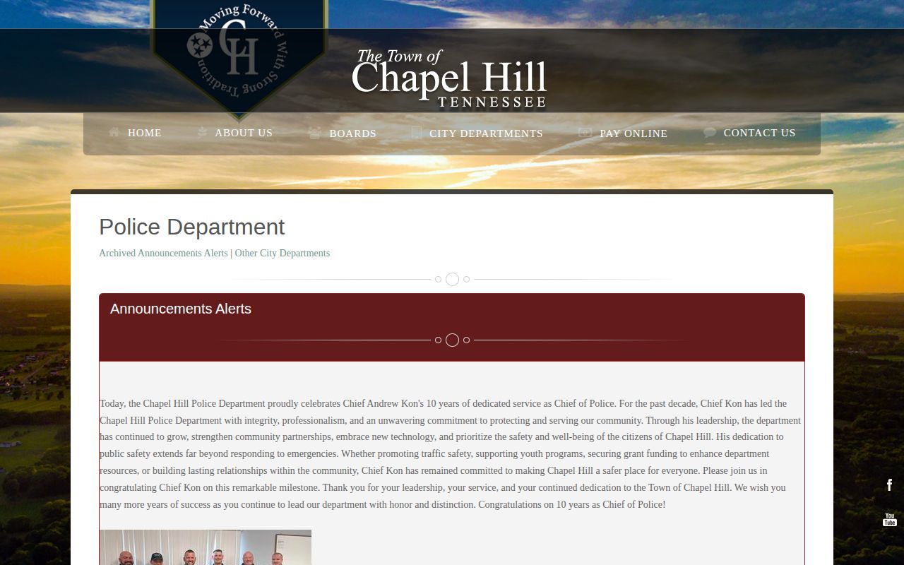 Chapel Hill Police recent arrest contact and records information